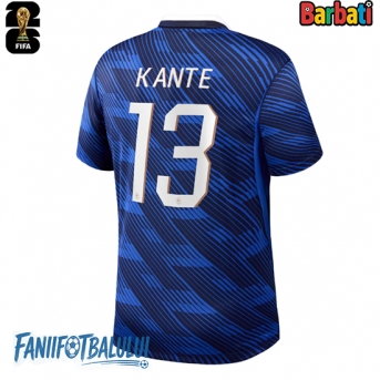 Franța Kante #13 Tricou Fotbal Replică Mondial 2026 Barbati Acasa